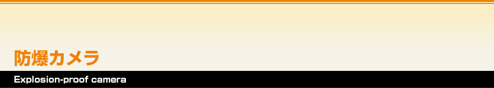 防爆カメラ