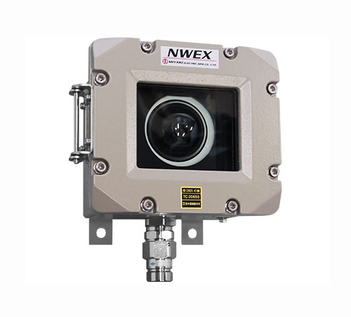 水素防爆対応 防爆形ネットワークカメラ（簡易定点型）NWEX-CM500Ha